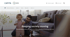 Desktop Screenshot of capita-one.co.uk